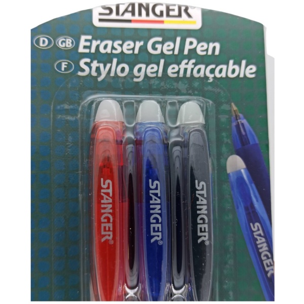 STANGER Gelstifte, radierbar, 3 Stk, Gelschreiber – Bild 2