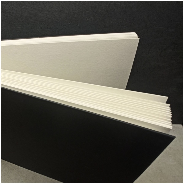 Skizzenbuch A4 50 Blatt, Hardcover Zeichenblock, Malen, Skizzieren, 130g – Bild 3